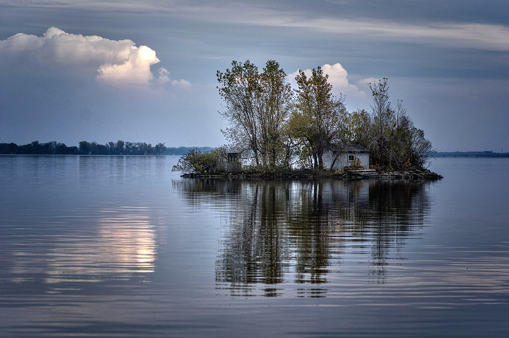 little island getaway Terrell's Island Lake Butte des Mort… Flickr