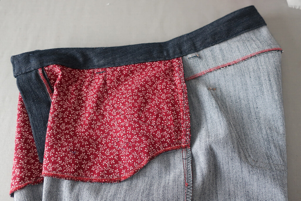 jeans back yoke adjustment Sunnygal Studio Flickr