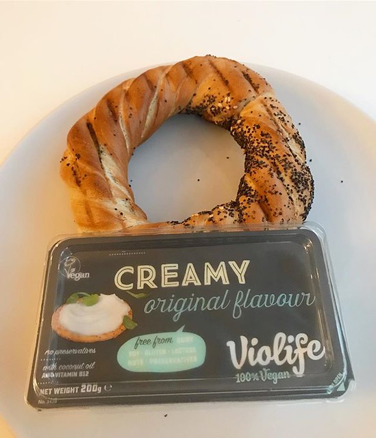 vegan breakfast in krakow a local speciality obwarzan… Flickr