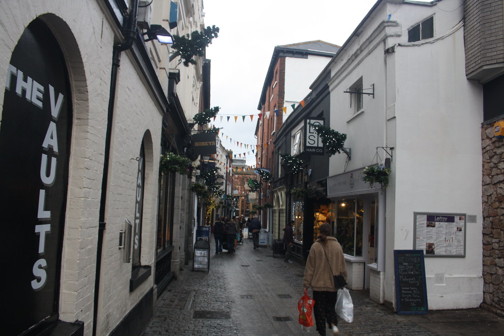 Gandy Street 1st December 2018 Exeter, Devon, UK. A fasc… Flickr