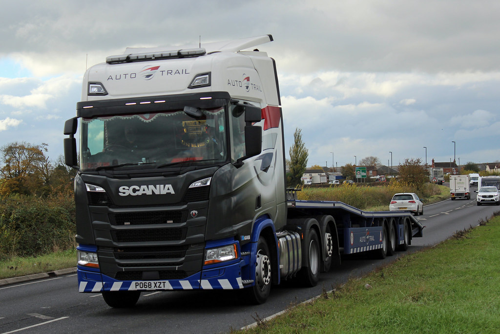 AutoTrail, Grimsby PO68 XZT, Scania Rseries at Aston Cro… Flickr