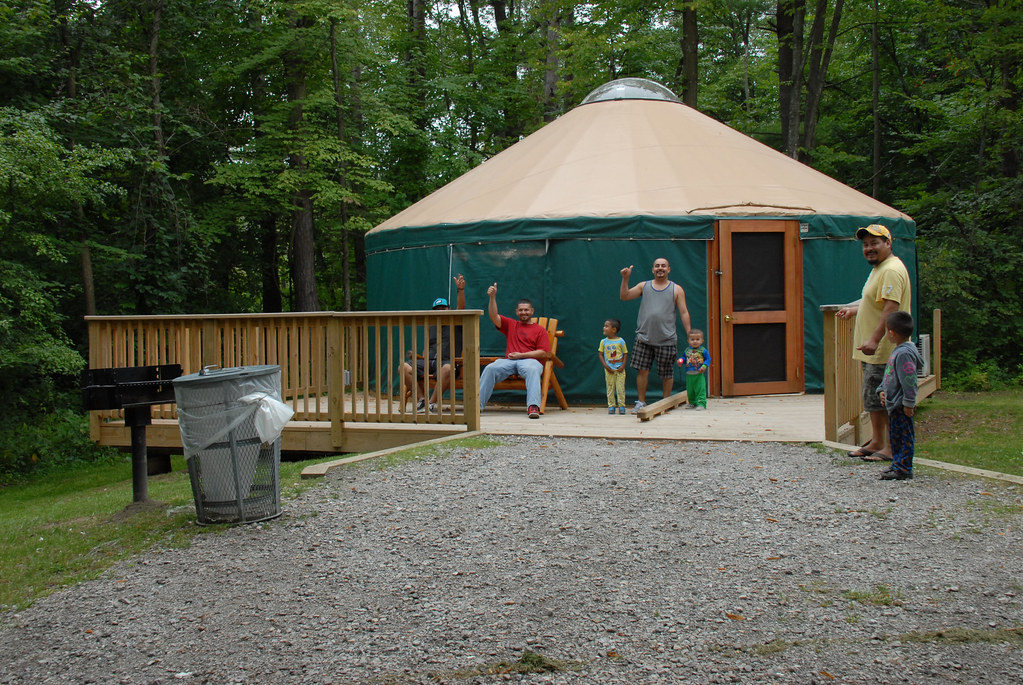 Addison Oaks Yurt For reservations call 2488581400. Cam… Flickr