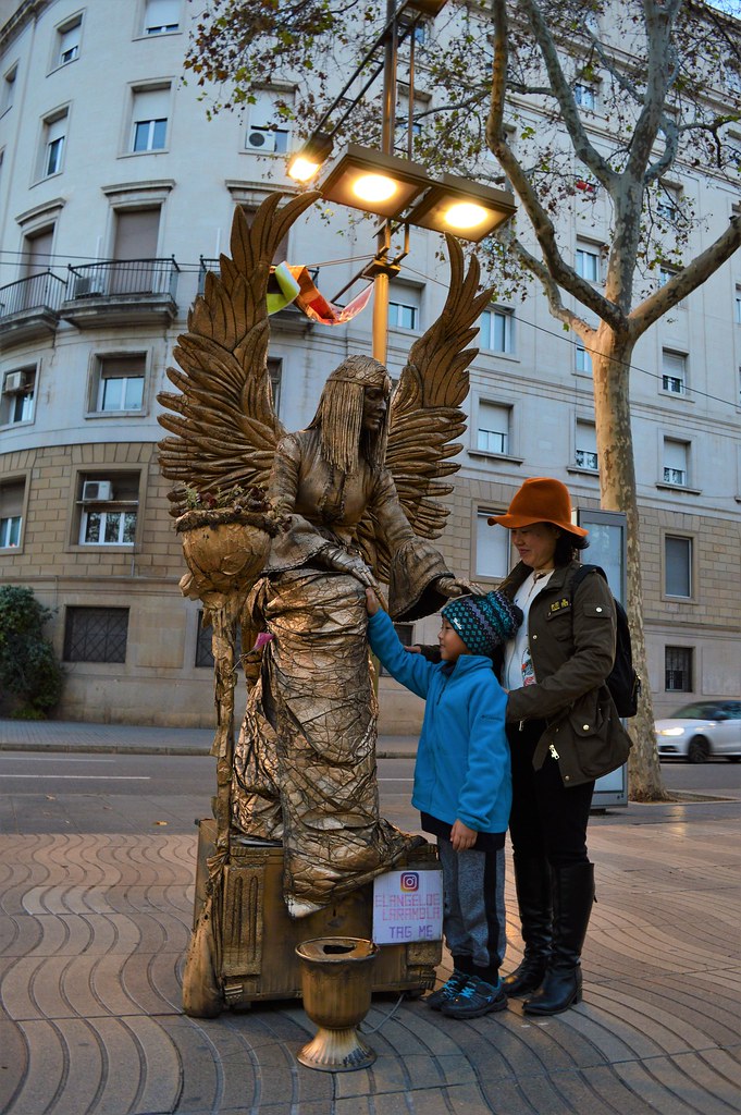 Angel Statue coming alive bubbleraindrops Flickr