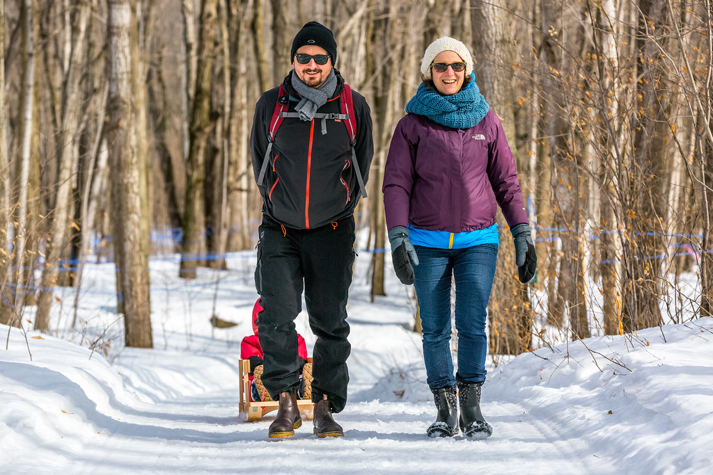 Cours de ski de fond, CapStJacques, 24 février 2018 Flickr