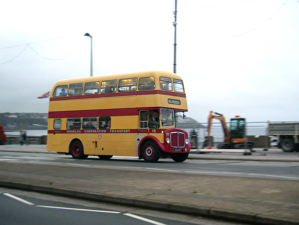 Douglas Corporation bus No. 15, registration No. 410 LMN a… Flickr