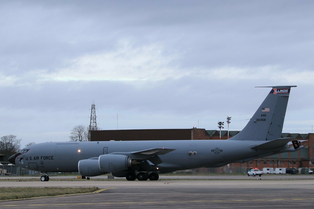 600358 KC135R Mildenhall. 600358 KC135R 108th ARS / 12… Flickr