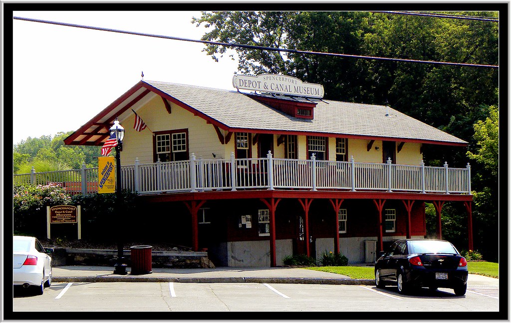 Spencerport New York The Spencerport Depot & Canal Museu… Flickr