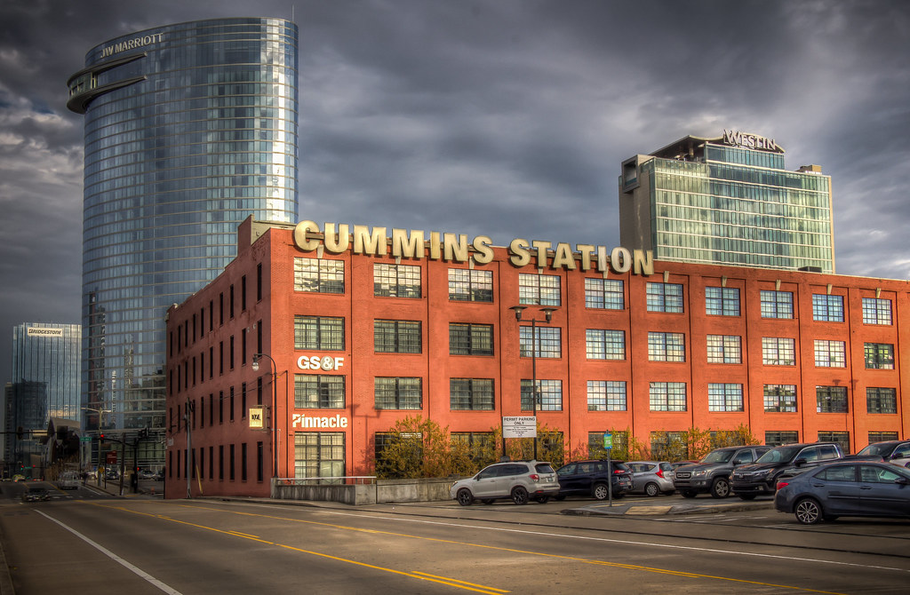 Cummins Station Nashville, TN Background buildings J. W. … Flickr