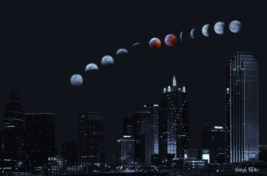Total Lunar Eclipse, Dallas January 20th brought full luna… Flickr