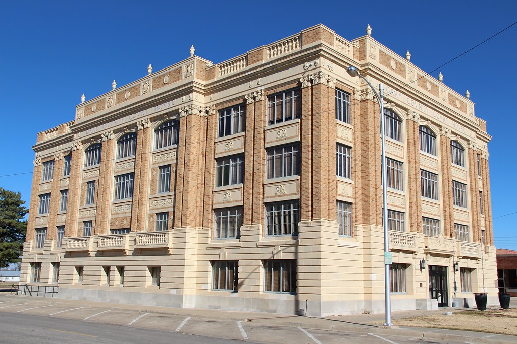 Gray County Courthouse (Pampa, Texas) Historic Gray County… Flickr