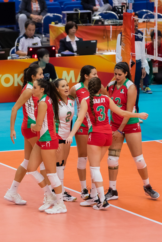 Mexico women's national volleyball teamFIVB Volleyball Wo… Flickr