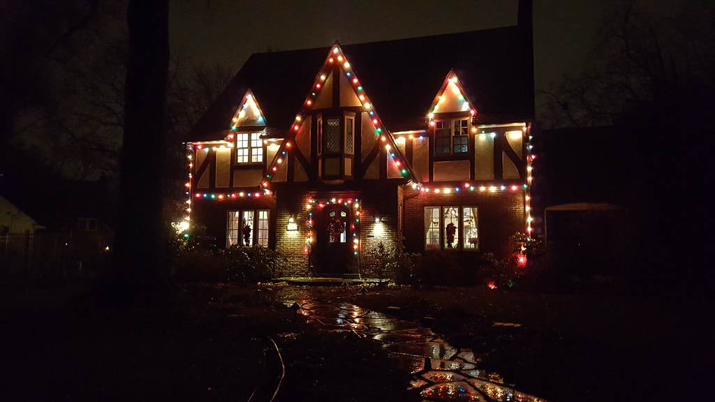 Christmas house Cleveland Heights A Tudor Cottage Reviva… Flickr