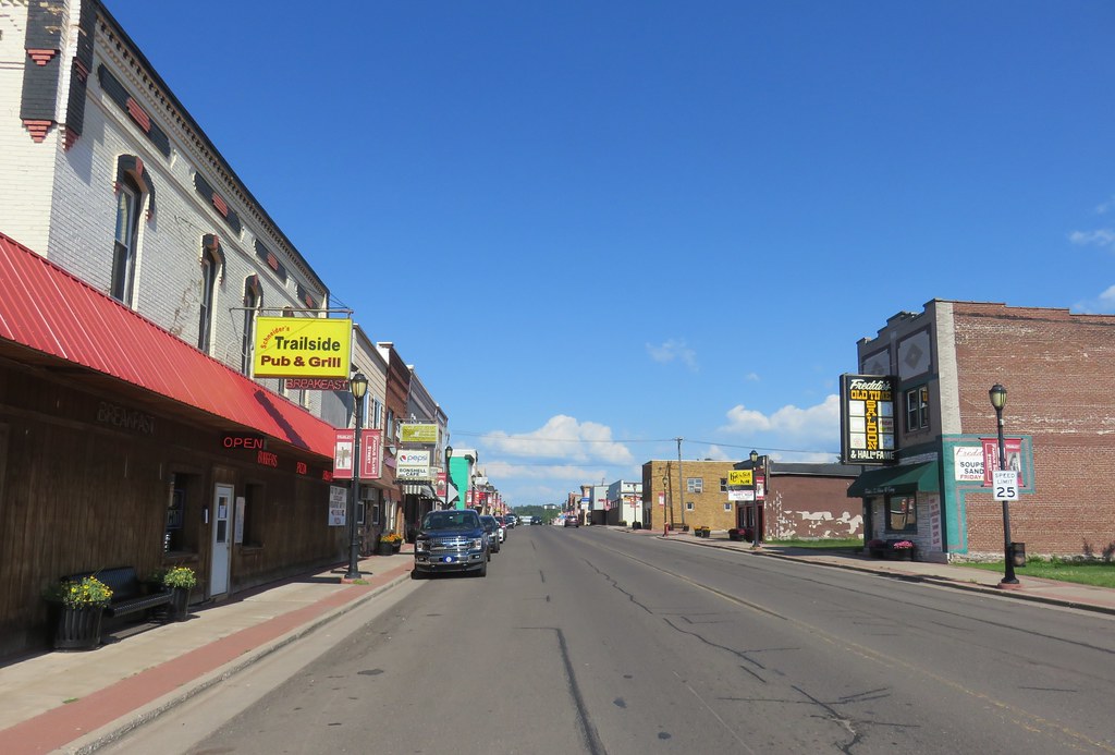 Downtown Hurley, Wisconsin Hurley, Wisconsin is located al… Flickr