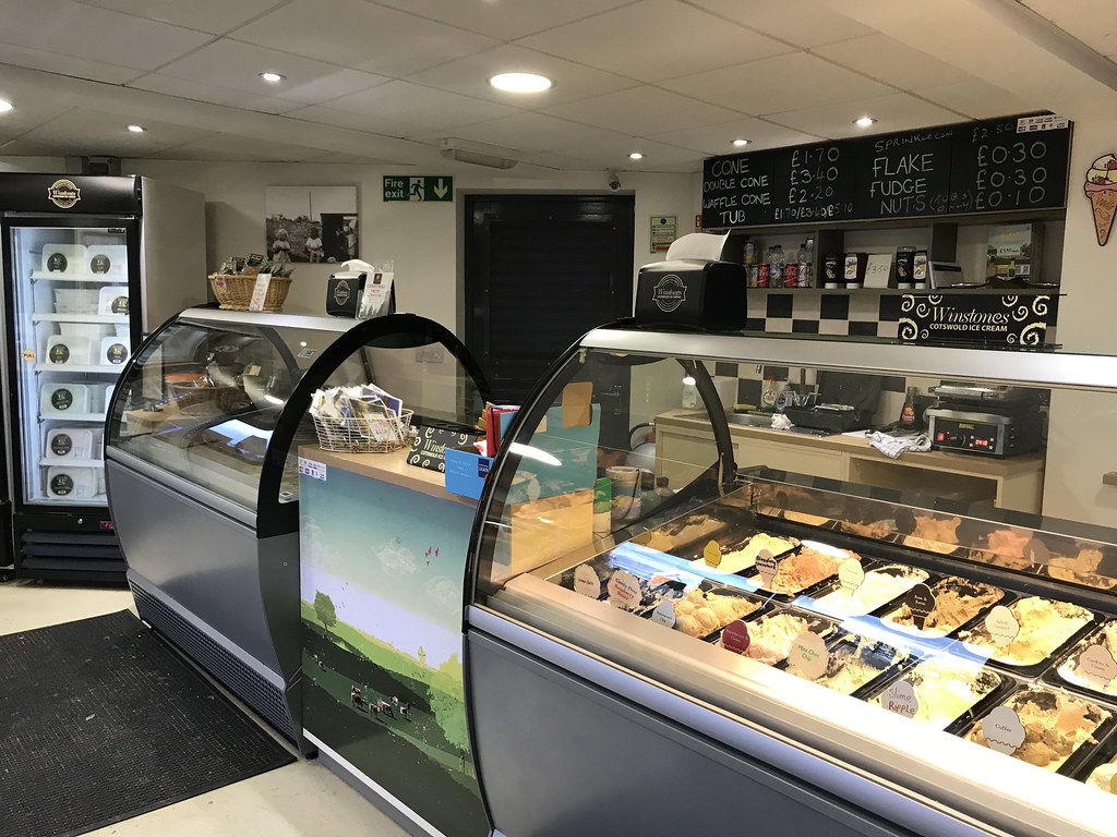 Winstones ice cream, Rodborough Common, Stroud with Michae… Flickr