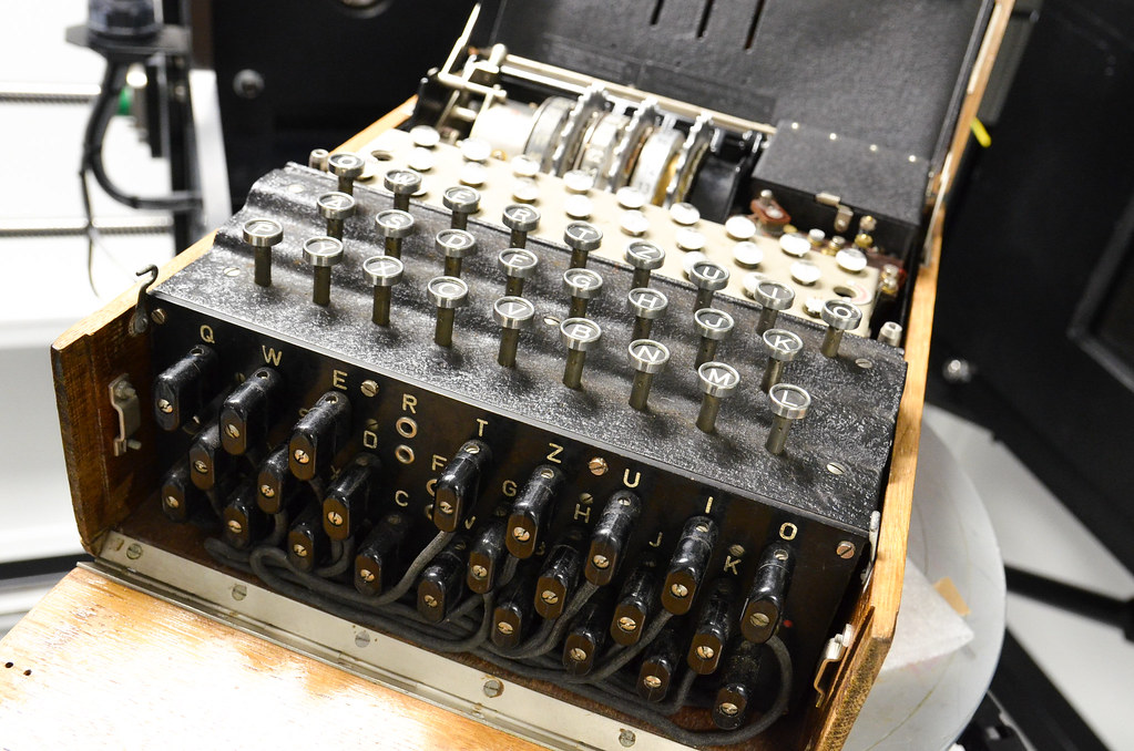 Enigma Machine School of Mathematics University of Manchester Flickr