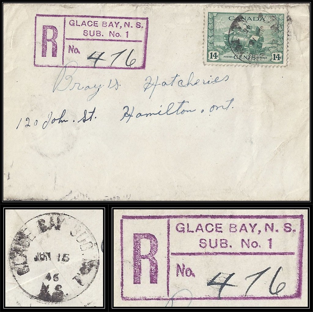 Nova Scotia / Cape Breton Postal History / Registered Lett… Flickr