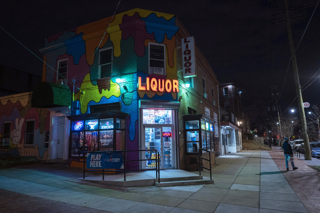 Kennedy Liquor Kennedy Street NW, Washington, DC. Wall mur… Flickr