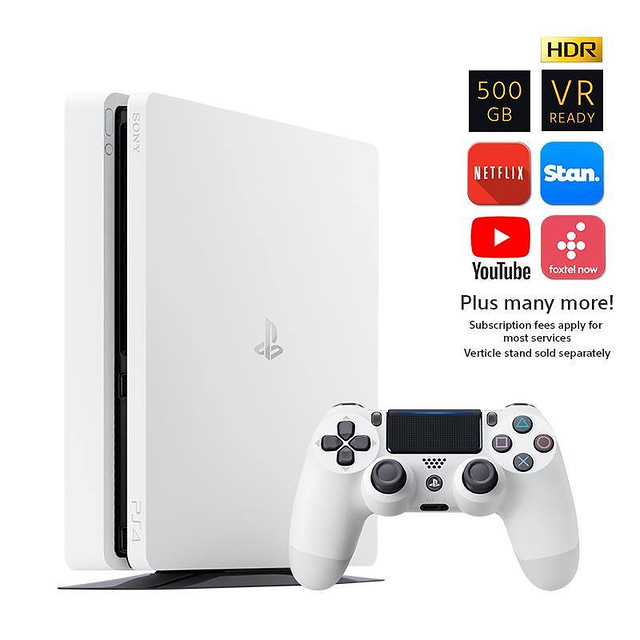 AfterPay PS4 PlayStation 4 500GB Console Glacier White Flickr