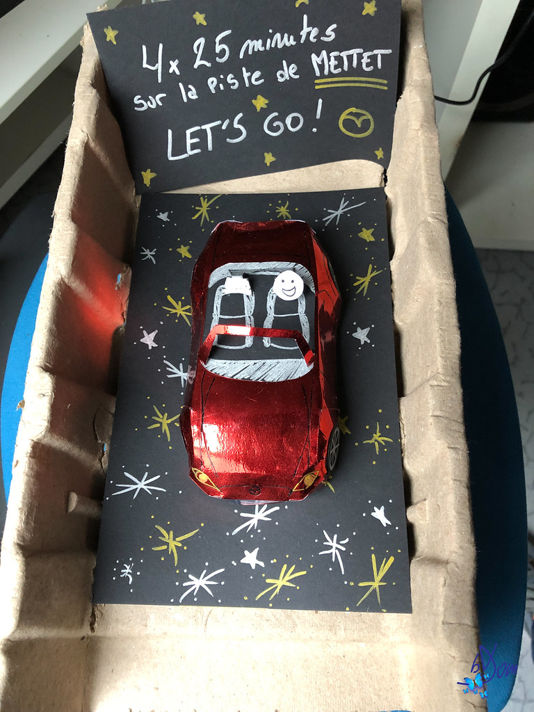 2018 Cadeau Noël avec la Mazda MX 5 bDom artiste www.bdom