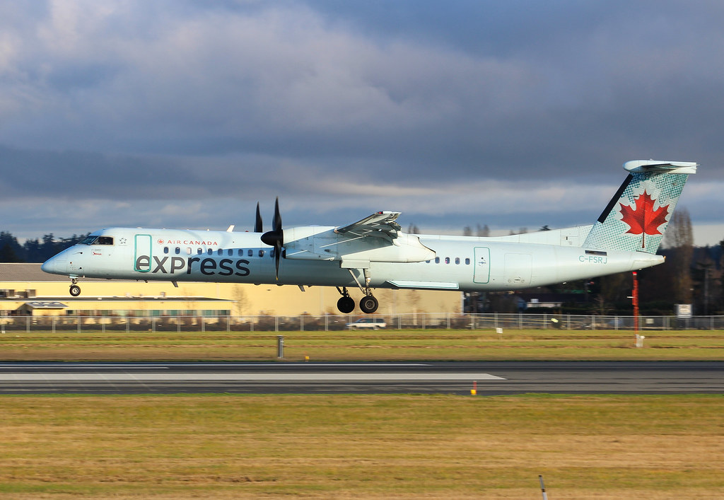 CFSRJ Air Canada Express Bombardier Q400YYJ 02Dec18 a photo on
