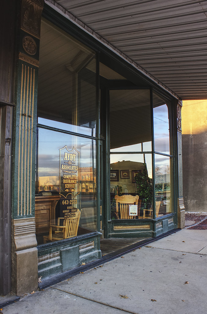 McLeansboro, IL 08 This storefront is by Geo. L. Mesker, a… Flickr