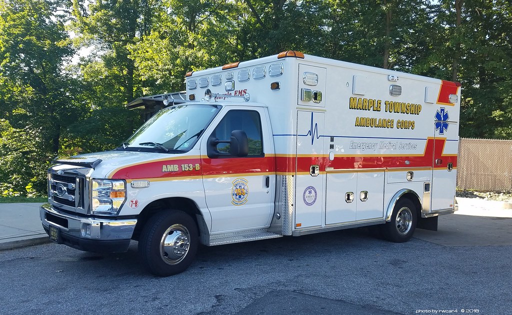 Marple Township PA Ambulance Corps = AMB 153B Ford ESe… Flickr