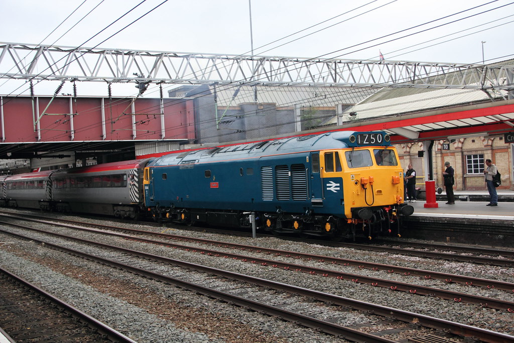 50044 Crewe, Cheshire "Snowdon Ranger" Railtour from Londo… Flickr