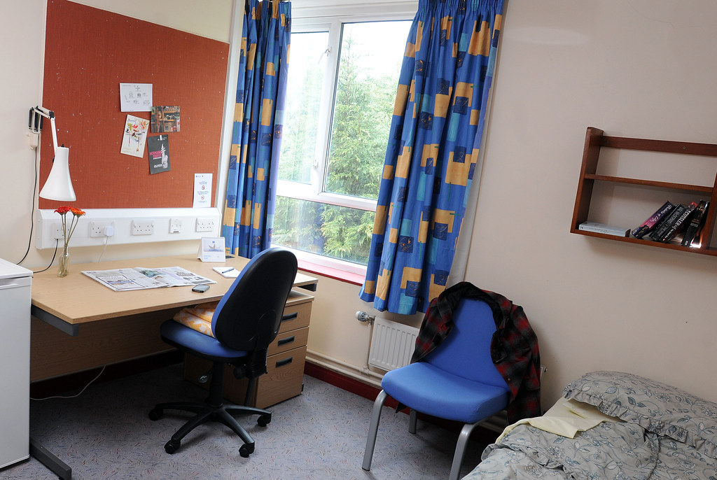 Whitby Bedroom A bedroom consisting of a single bed, stora… Flickr