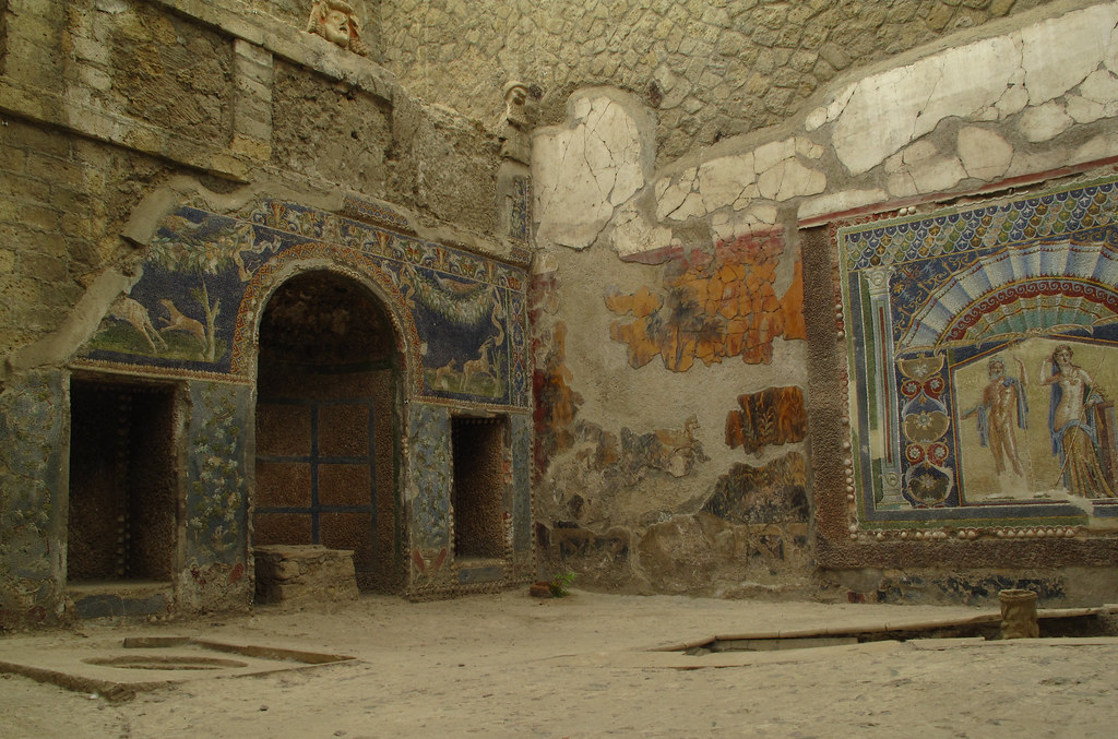 Herculaneum Place Ercolano Located in the shadow of Mount… Flickr