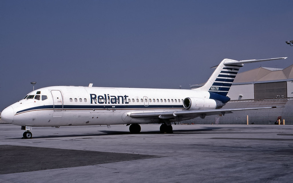 Reliant Douglas DC9 N917R This is a scan of an original k… Flickr