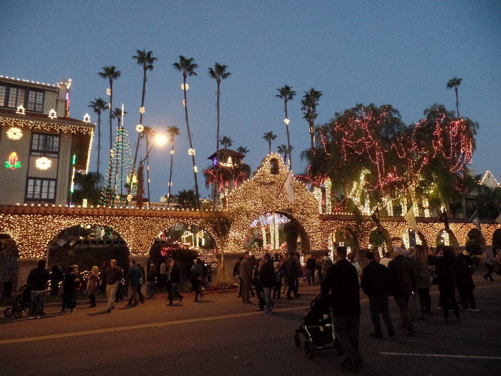 Mission Inn Mission Inn Christmas lights. Riverside, CA Linda's