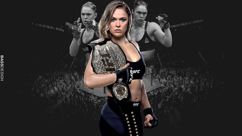 Ronda Rousey By Bass Bass Design Flickr