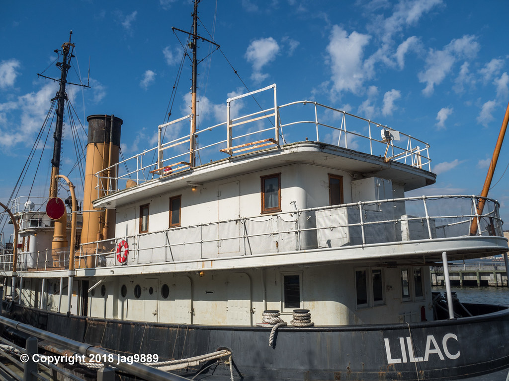LILAC Lighthouse Tender Steamship at Pier 25 on the Hudson… Flickr