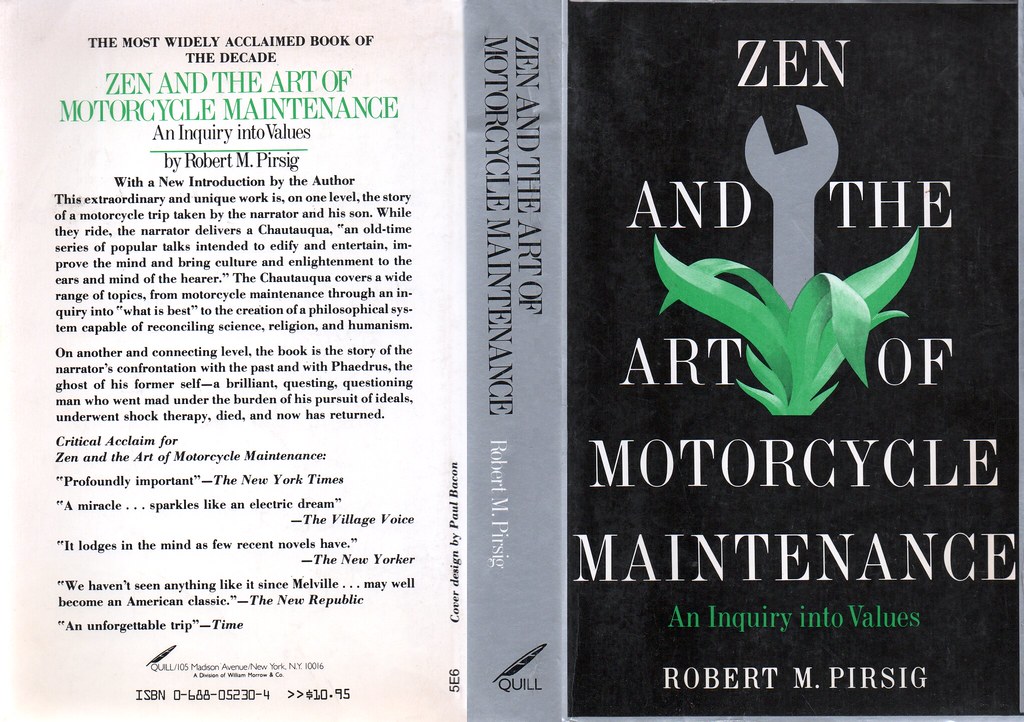 Zen and the Art of Motorcycle... book by Robert M. Pirsig