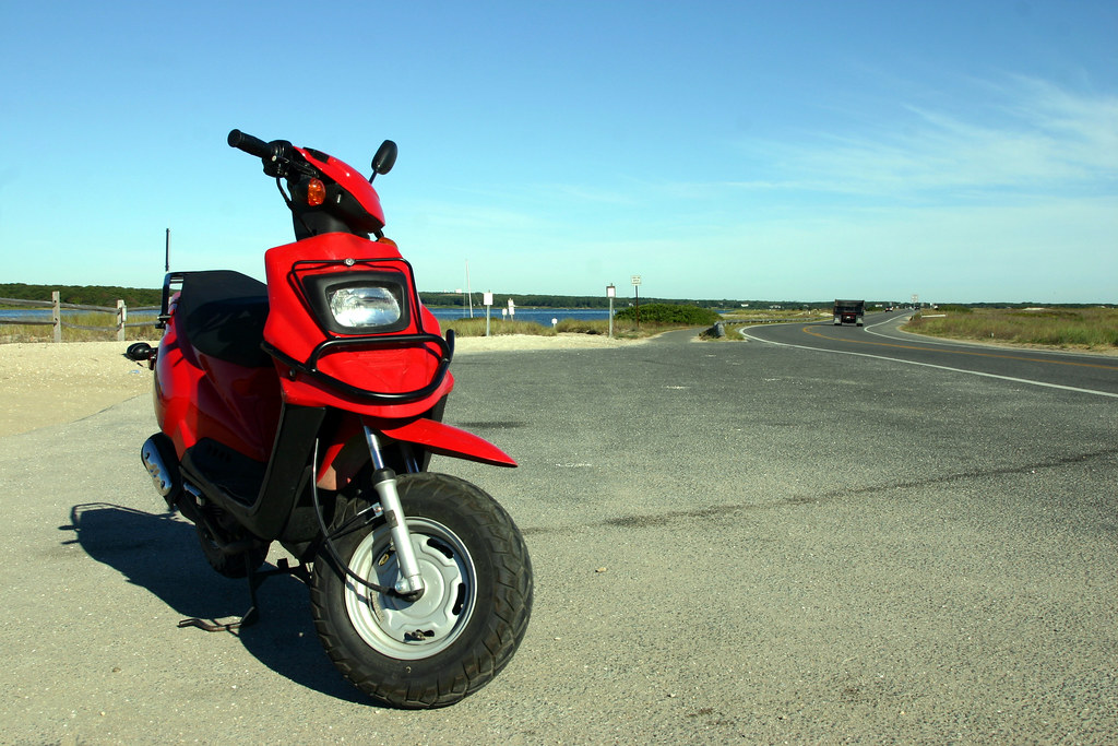 My fun scooter on Martha's Vineyard Andrew Breeden Flickr