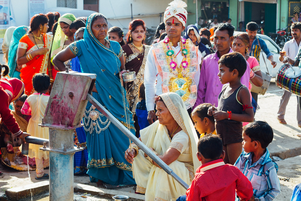 Groom at Well Wedding Ceremony, Uttar Pradesh India Flickr