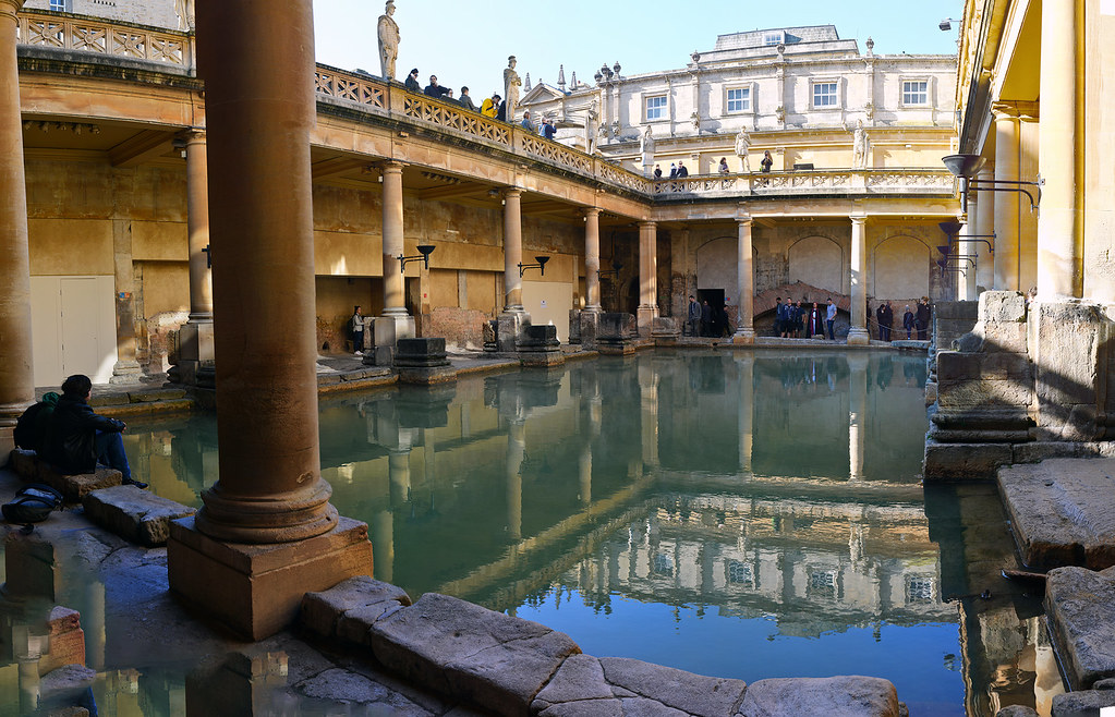 bath roman baths stu smith Flickr