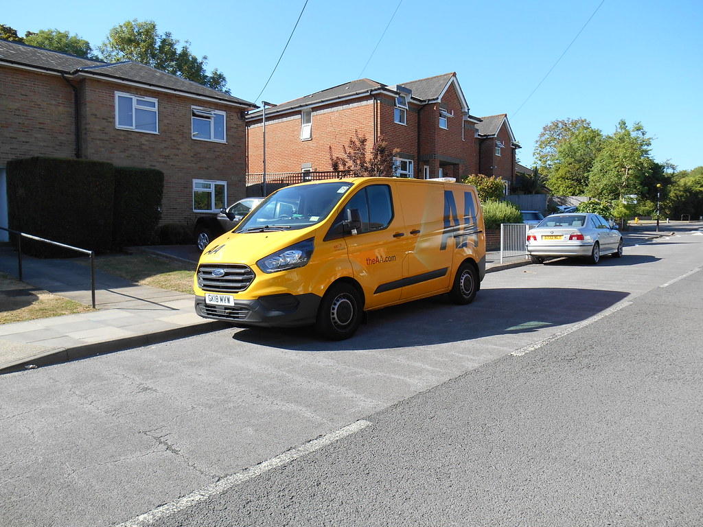 GK18 MVW AA Ford Transit Custom on Church Road, Worcester … Flickr
