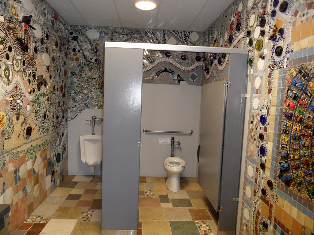 toilet Lucas Kansas on Kandango bike tour The building is … Flickr