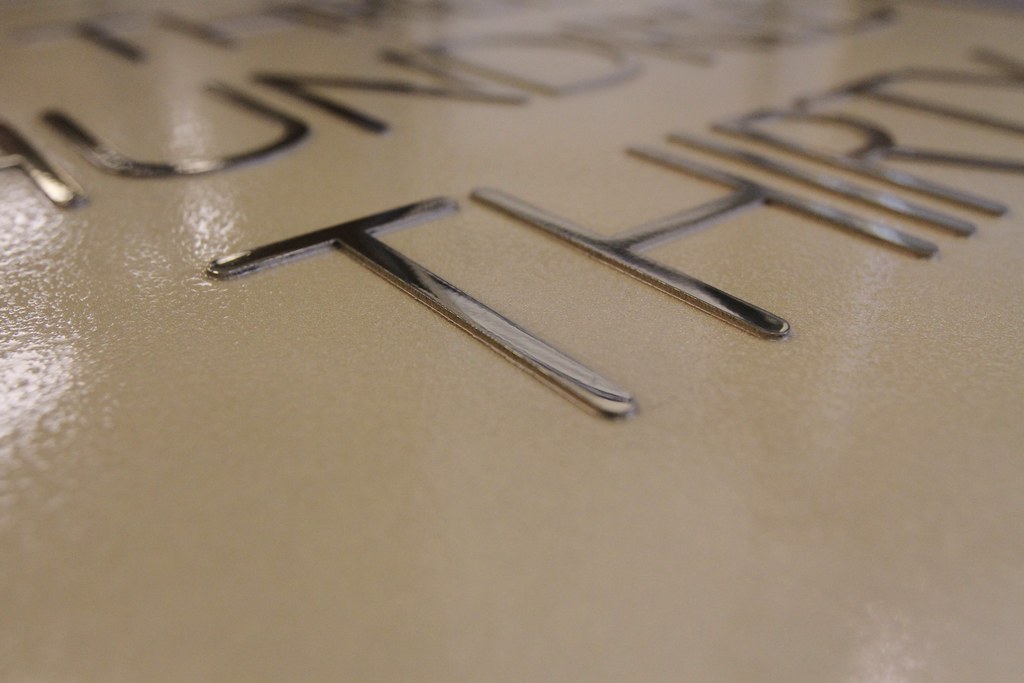 Engraved Bronze and Brass Plaques Custom Etched