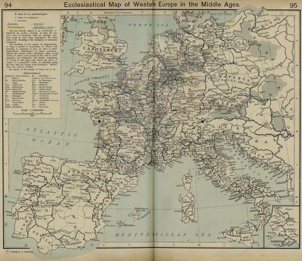 Ancient Western Europe Map (Ancient Maps) western_europe_middle_ages photonicvoid Flickr