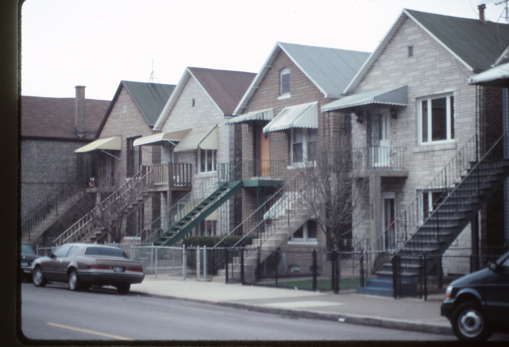 Bridgeport homes, Chicago — April 1996 Todd Jacobson Flickr