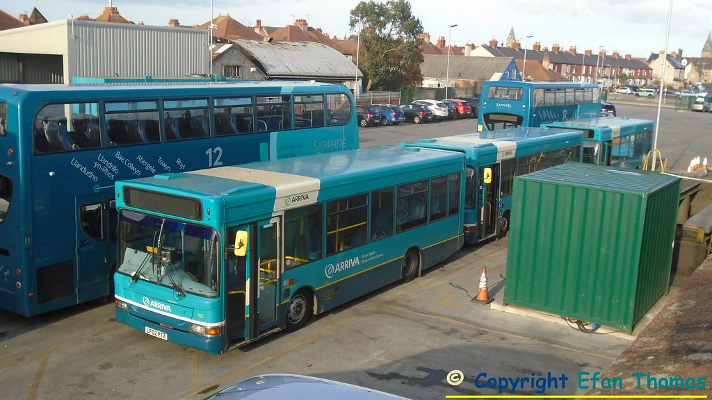 One survivor Here at Arriva Buses Wales Rhyl depot was Den… Flickr