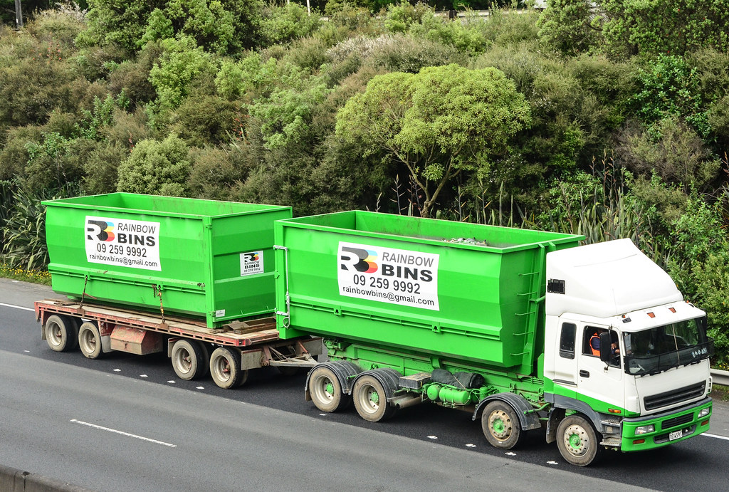 Isuzu, rainbow Bins Bombay hills Nr Auckland. 13th Dec 201… Mike