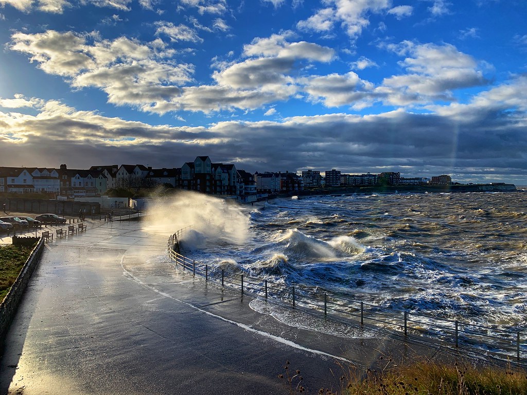 Westgate On Sea Tidal Surge 9th December 2018 Flickr
