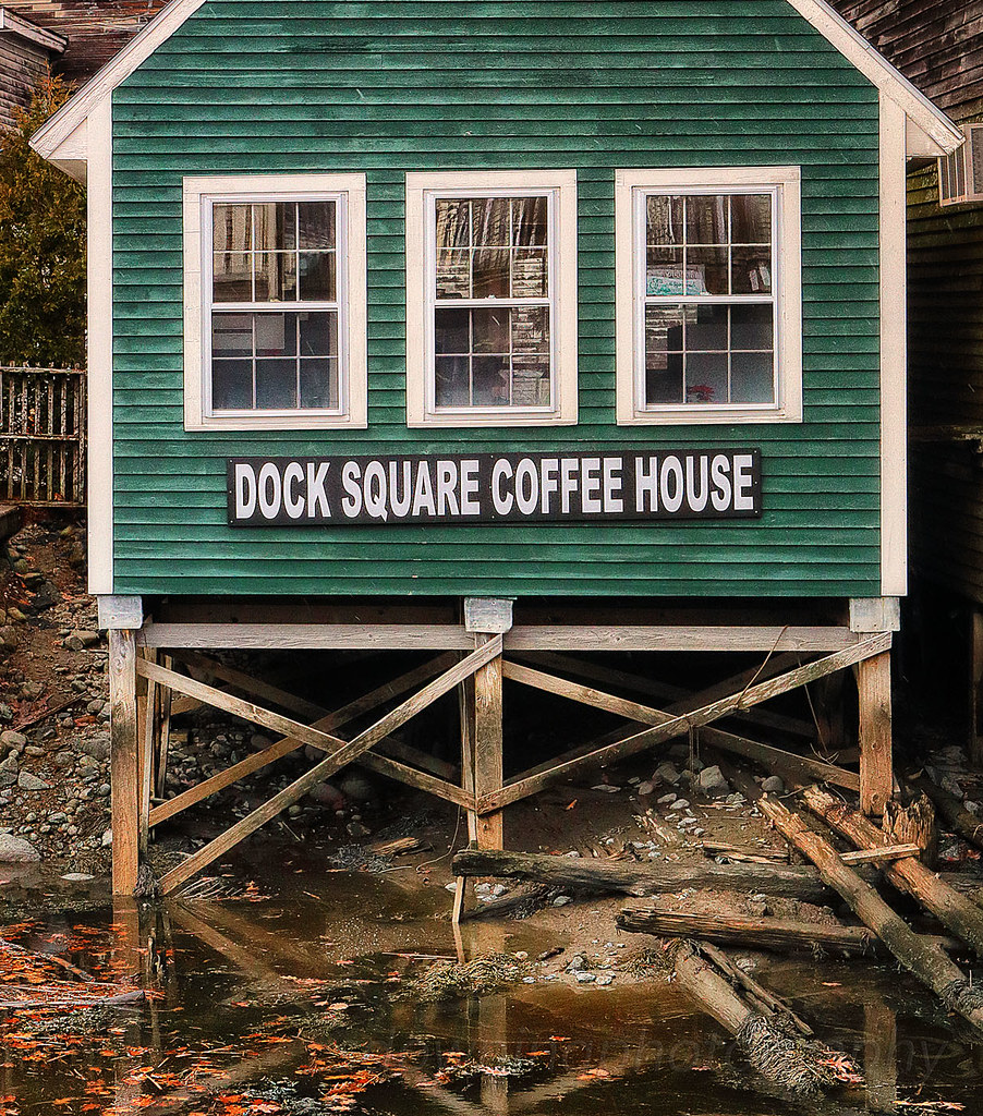 Coffee House at Low Tide Kennebunkport ME. Little coffee h… Flickr