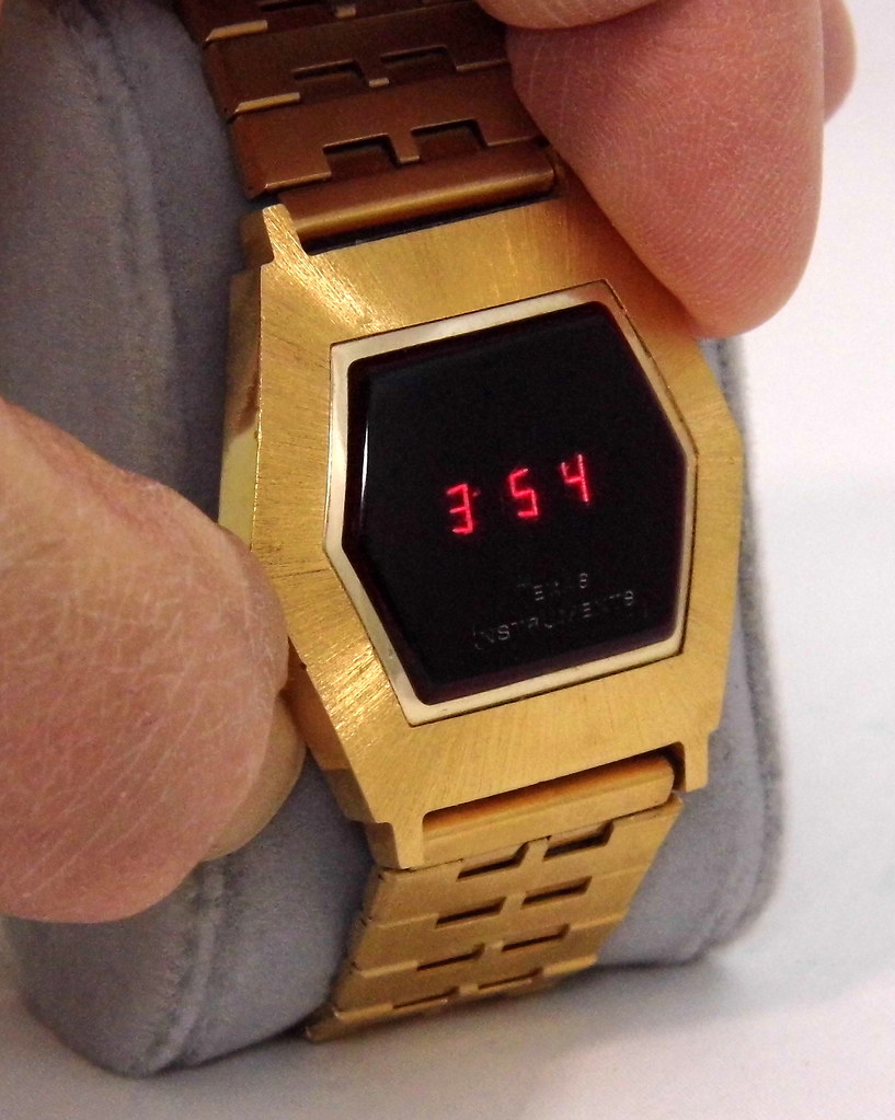 Vintage Texas Instruments Electronic Digital Watch, Model … Flickr