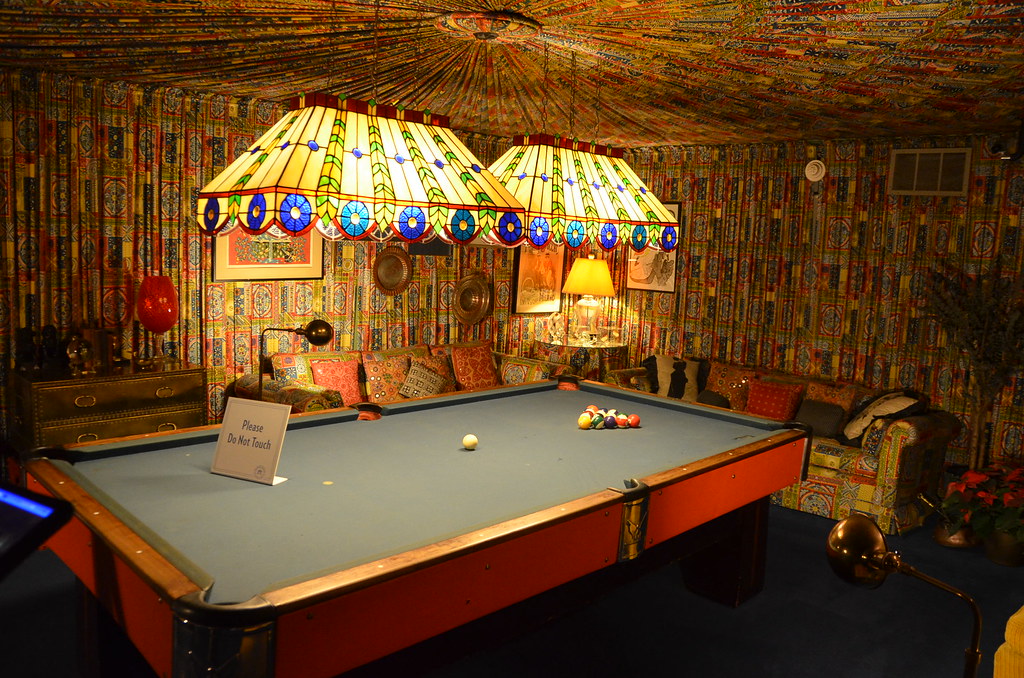 Billiard room Pool room, Graceland, Memphis, TN Graceland … Flickr