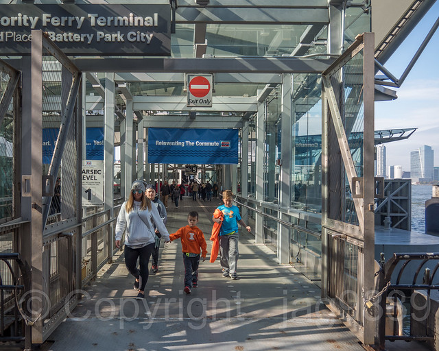 Port Authority Ferry Terminal Passenger Exit Bridge, Brookfield Place