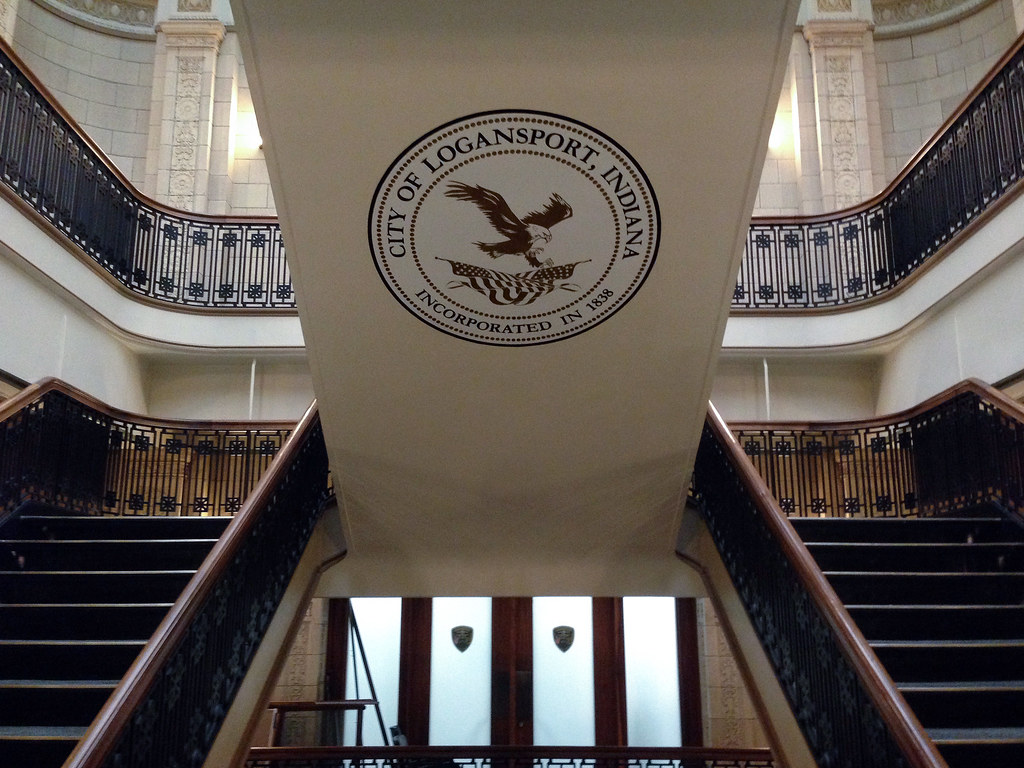 Inside the Logansport City Building From a 2013 visit Jim Grey Flickr